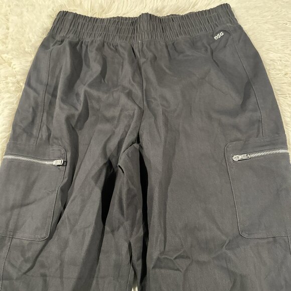 DSG womens NWT gray pull on high rise jogger pants L utility pocket - Picture 7 of 16